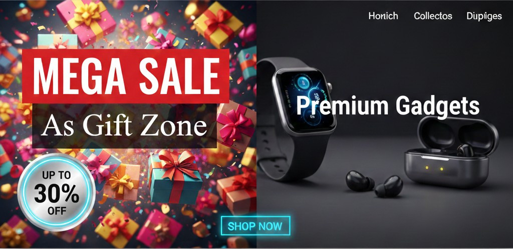 As Gift Zone promo