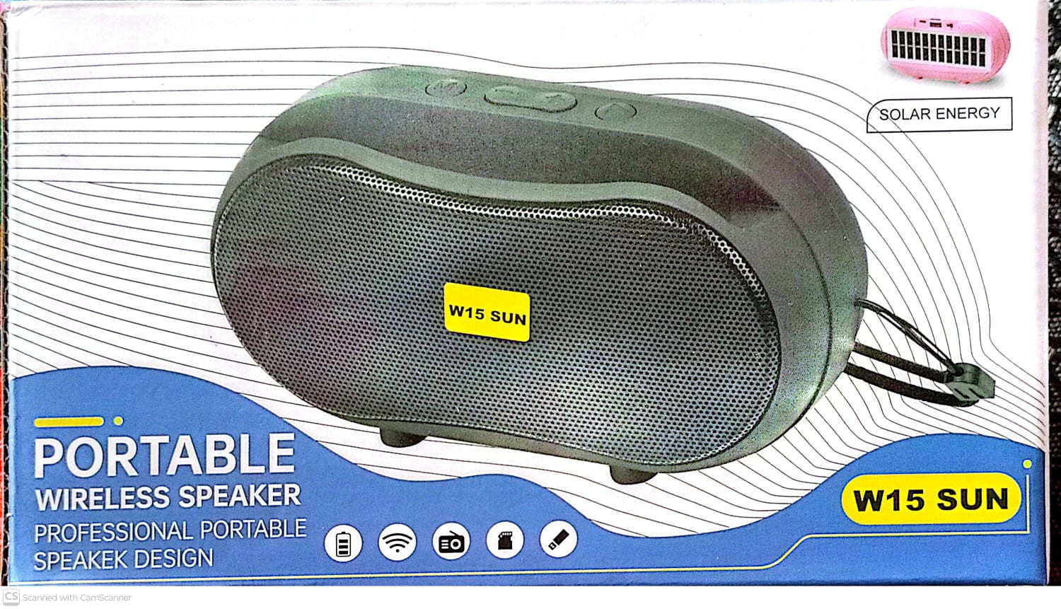 W15 Wireless Portable Bluetooth Speaker